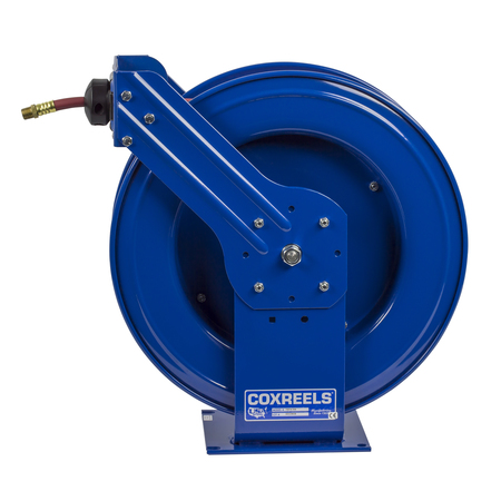 Coxreels Hose Reel, Spring Rewind, 3/8" X 100', Pvc 300 Psi Hose TSH-N-3100